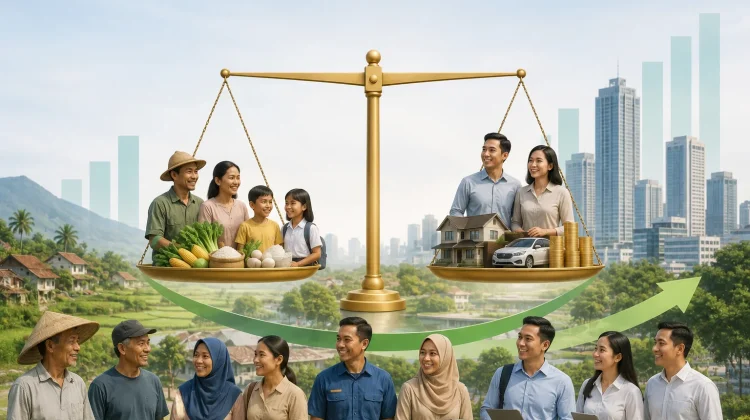 Ketimpangan Penduduk Sumut Turun pada Maret 2026