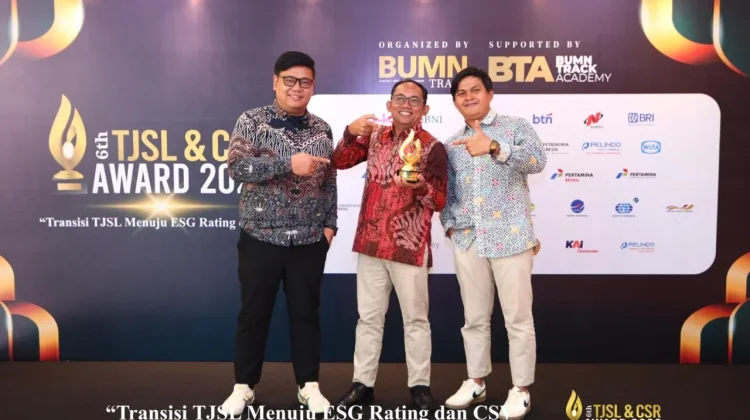 Pertamina Patra Niaga Sumbagut Raih Predikat Platinum TSJL & CSR Award 2026