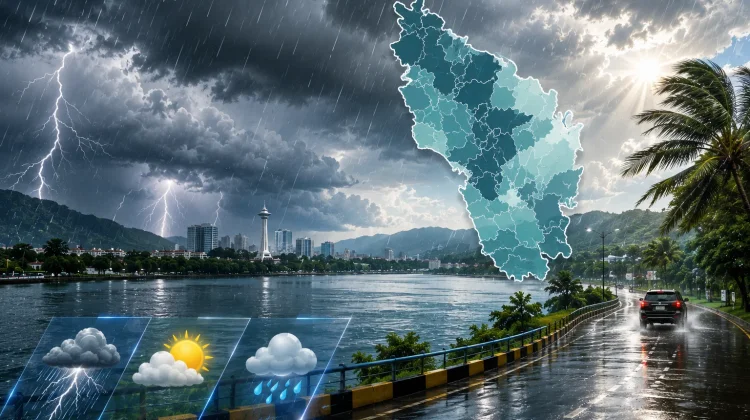 Cuaca Sumut Sepekan ke Depan Didominasi Hujan