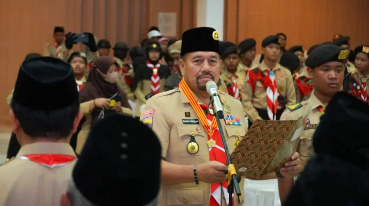 Bupati Batu Bara Kukuhkan Pengurus Kwarcab Pramuka 2026–2031
