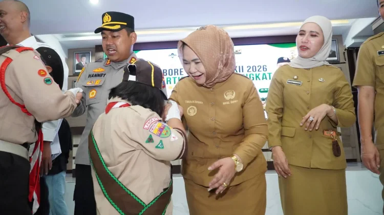 Plt. Bupati Langkat Lepas Kontingen Langkat ke Jambore Nasional XII