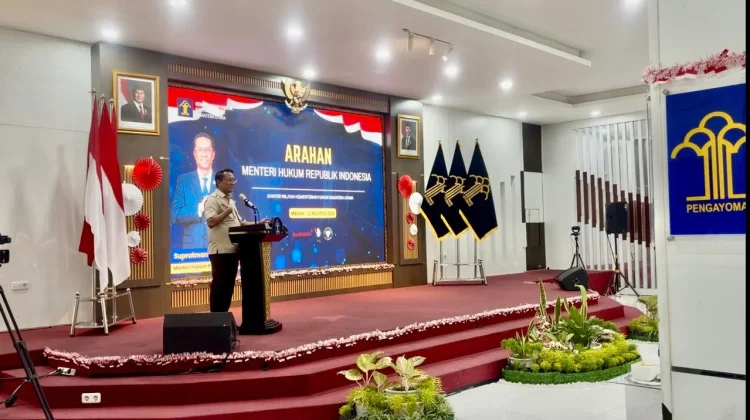 Rudy Hendra Pakpahan Pimpin Kanwil Kementerian Hukum Sumut melalui e-voting