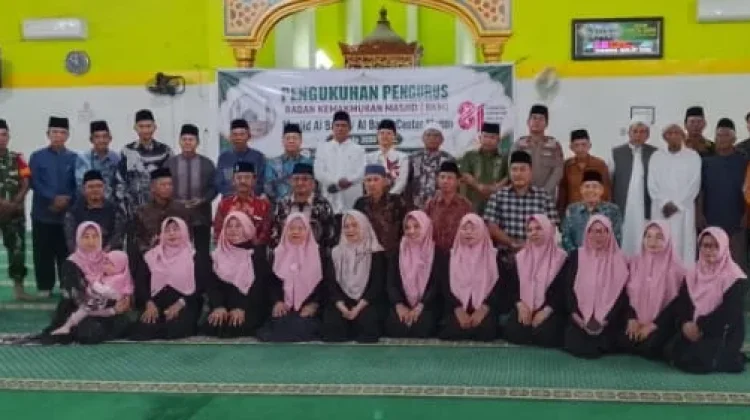 Kakemenag Kota Medan Kukuhkan Pengurus BKM Masjid Al Badar/Al Badar Center