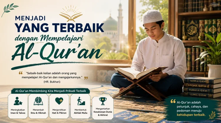 Menjadi Terbaik dengan Mempelajari Alqur'an