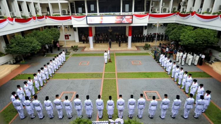 Pengukuhan Paskibraka Medan, 48 Putra-Putri Terbaik Siap Kibarkan Sang Merah Putih
