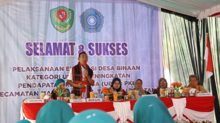 Evaluasi Desa Binaan Kategori Usaha Peningkatan Pendapatan Keluarga di Desa Sugi