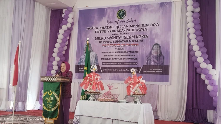 Ketua GOW Apresiasi PD WI Tanjungbalai Jadi Tuan Rumah Milad ke-64 WI se Sumut