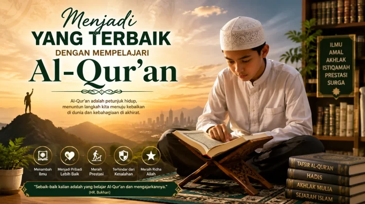 Menjadi Terbaik dengan Pelajari Alquran