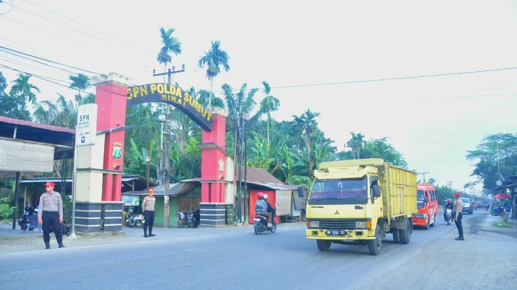 HUT Ke-81 Kemerdekaan RI, SPN Hinai Gelar Strong Point