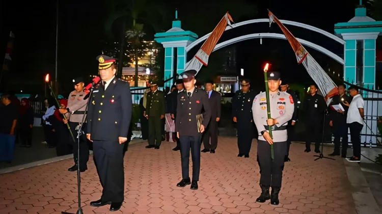 Apel Kehormatan dan Renungan Suci Warnai HUT ke-81 RI di Tebing Tinggi