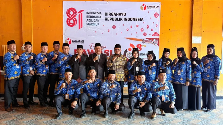 Dirgahayu RI, Ketua Bawaslu Tanjungbalai Tekankan Semangat Pengabdian Pemilu