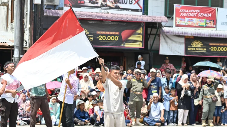 Pawai Karnaval HUT Ke-81 RI Meriahkan Jalanan Kota Tanjungbalai