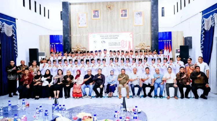 Malam Resepsi Kenegaraan Tutup Semarak HUT ke-81 RI di Labuhanbatu