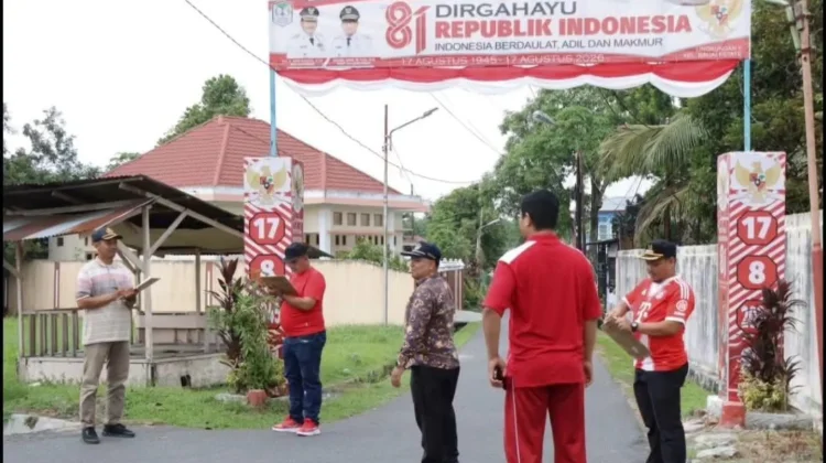 Semarak Kemerdekaan, Lomba Menata Lingkungan Digelar di Kecamatan Binjai Kota