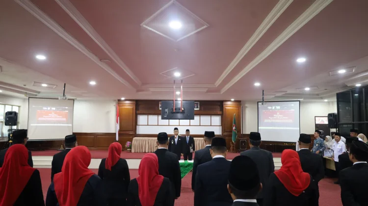 Pemkot Tanjungbalai Lantik dan Kukuhkan 26 Pejabat
