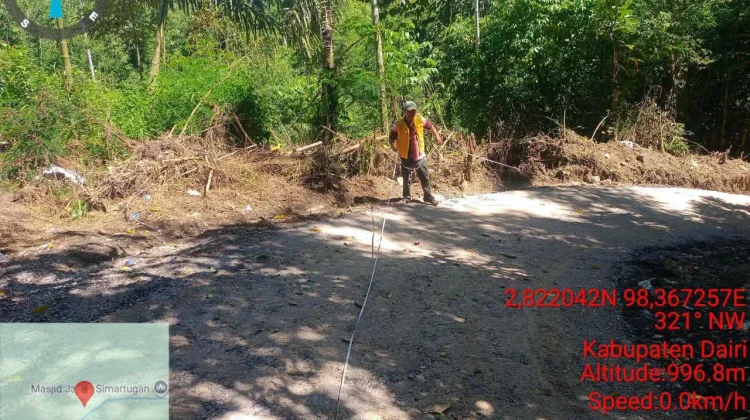 Pemeliharaan Jalan Simartugan Jege–Juma Kancil–Sirahatan Jaga Akses Warga