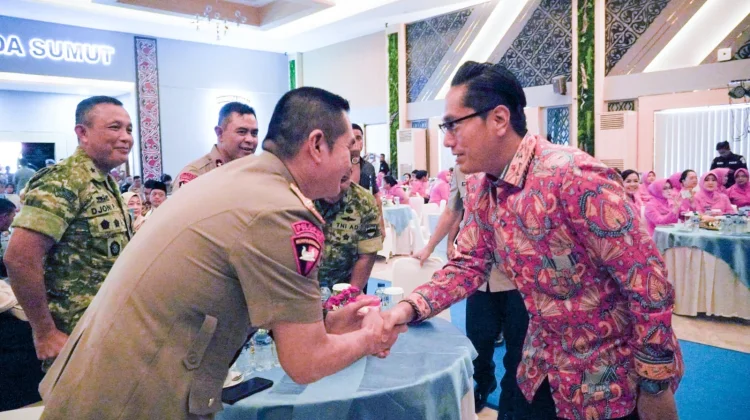 Rico Waas Hadiri Kenal Pamit Wakapolda Sumut, Perkuat Sinergi Keamanan Kota Medan
