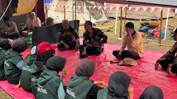 Mahyaruddin Salim Sambangi Kontingen Jamnas XII Tanjungbalai