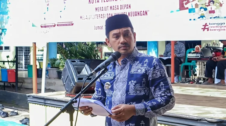 Sebanyak 1.200 Pelajar Tebing Tinggi Ikuti Hari Indonesia Menabung