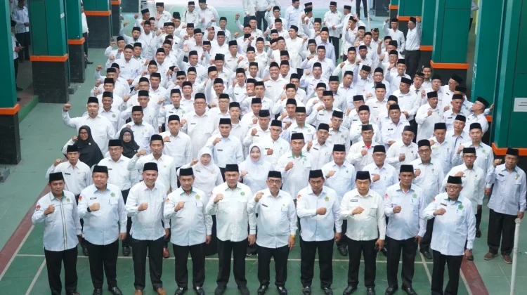 Lantik Kepala KUA se-Sumut, Kakanwil: Jangan Lemahkan Instansi dengan Kinerja Buruk