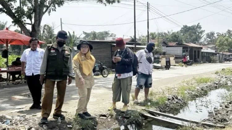 Tinjau Drainase Pemko Tanjungbalai Siapkan Langkah Antisipasi Genangan Air