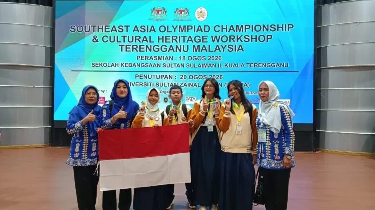 Siswa Deli Serdang Raih Empat Medali di Ajang Olimpiade Internasional Malaysia
