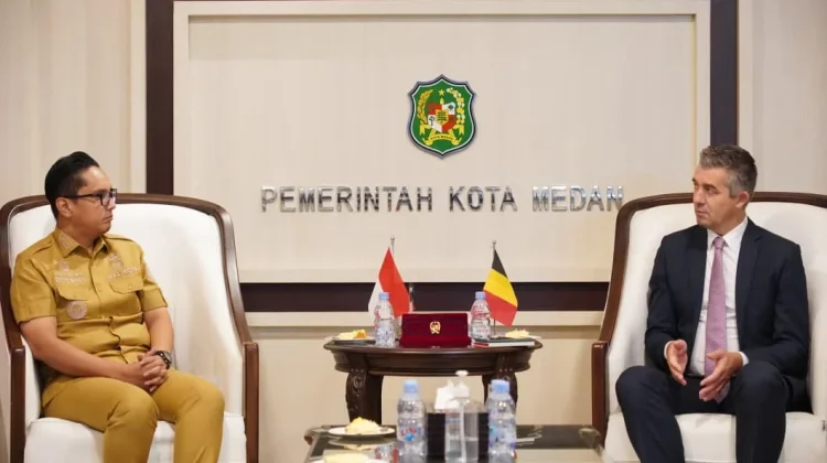 Wali Kota Medan dan Dubes Belgia Gagas Kerja Sama Strategis