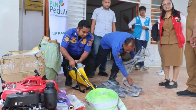 BPBD Dairi Terima Bantuan Sarana Prasarana Kebakaran Dari PT PLN Nusantara Power