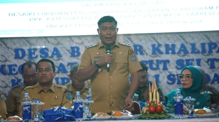 Evaluasi PAAREDI, Wabup Deli Serdang Dorong Bandar Khalipah Jadi Desa Percontohan