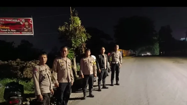 Polsek Medan Labuhan Patroli 3C, Cegah Kejahatan dan Jaga Kamtibmas Tetap Kondusif