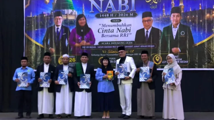 FKP Berkolaborasi dengan RRI Medan Gelar Maulid Nabi SAW.