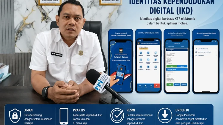 Disdukcapil Tanjungbalai Dorong Penggunaan IKD, Integrasikan Layanan Digital
