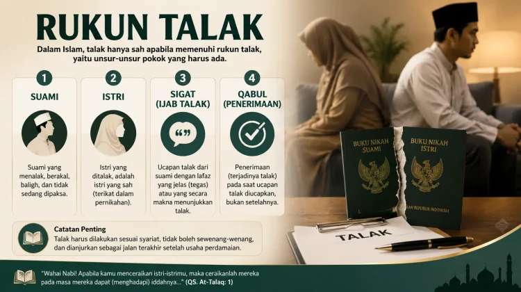 Rukun Talak kepada Istri