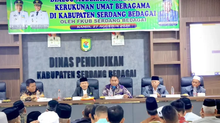Bupati Sergai Ajak FKUB Perkuat Moderasi Beragama dan Tangkal Hoaks