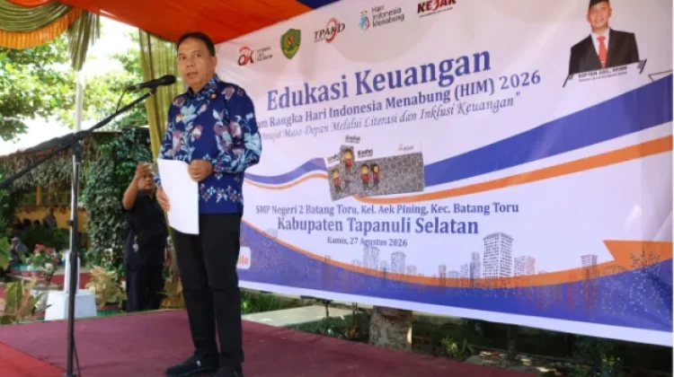 Bupati Tapanuli Selatan Dorong Pelajar Gemar Menabung sejak Dini