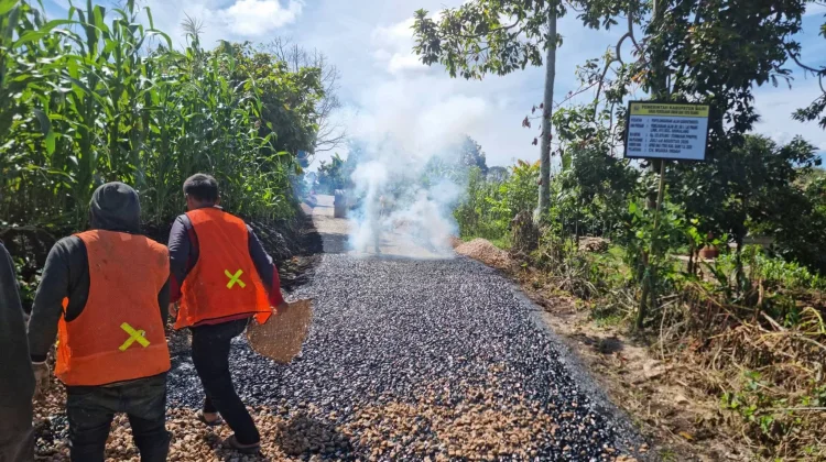 Pemkab Dairi Lakukan Perbaikan Jalan KM 3–Lae Pinang