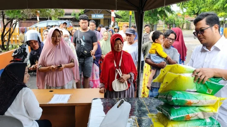 Perum Bulog Medan Gencarkan Gerakan Pangan Murah