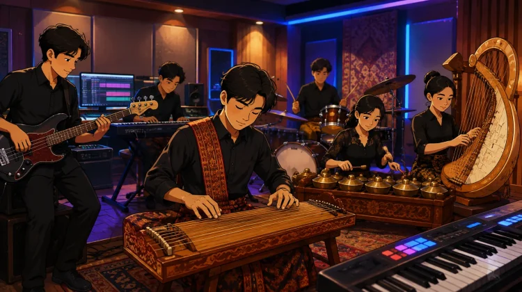 Kreativitas Mahasiswa Etnomusikologi Padukan Musik Nusantara