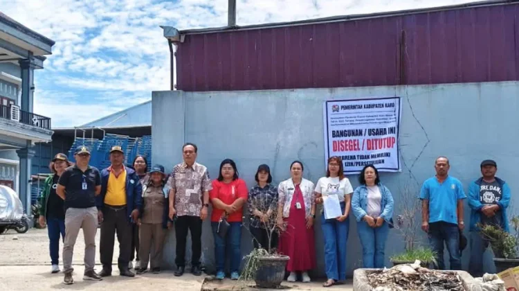 Pemkab Karo Tindak Tegas Gudang Pencucian Wortel di Lingga