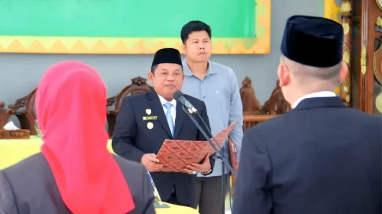 Wabup Labuhanbatu Lantik Empat Pejabat Eselon II