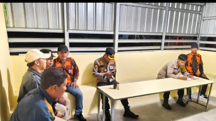Polsek Hamparan Perak Bersama Unsur Terkait Gelar Patroli Jaga Kamtibmas