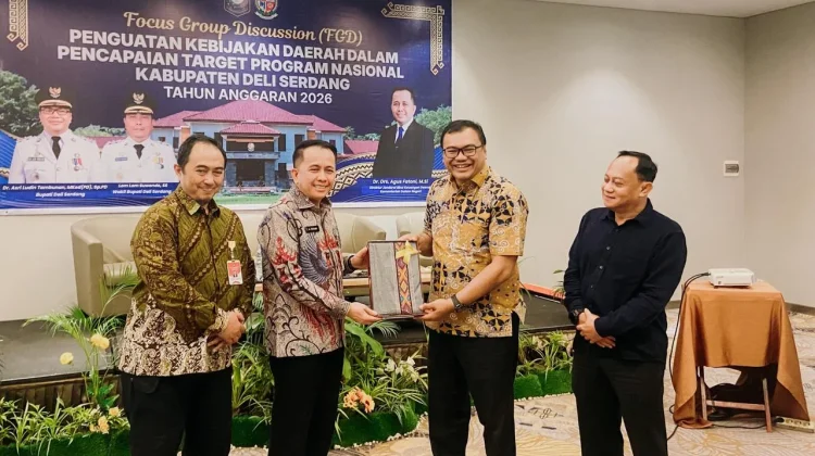 Bupati Minta Arahan Pusat Percepat Pembangunan Deli Serdang