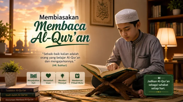 Membiasakan Membaca Alqur'an