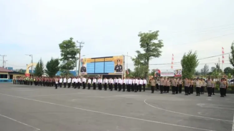 Wakapolres Belawan Tekankan Disiplin dan Cek Ponsel Personel Antisipasi Judol