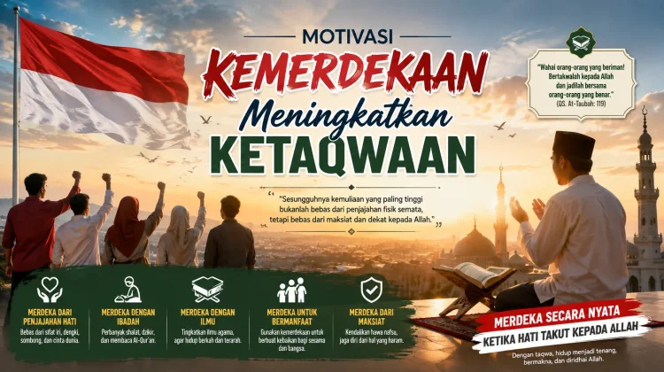 Motivasi Kemerdekaan Tingkatkan Ketaqwaan