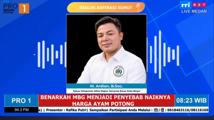 Harga Ayam Potong Naik, MBG Jadi Sorotan