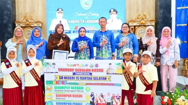 SDN 15 Rantau Selatan Dikukuhkan Sebagai Sahabat Sekolah Dasar 2026