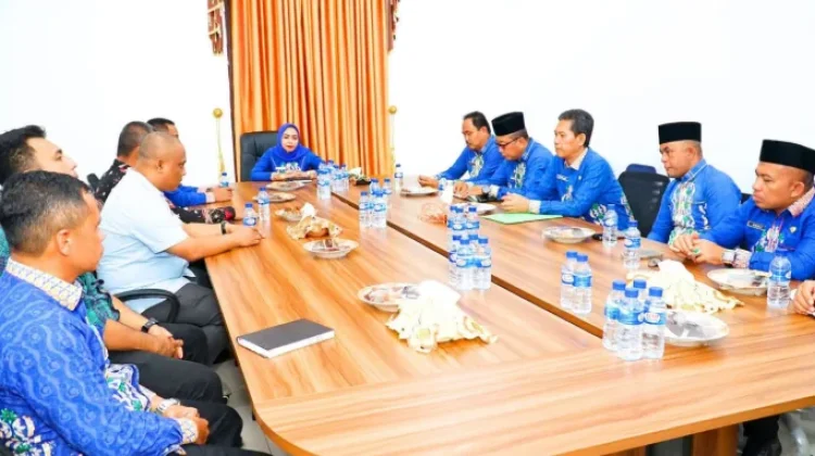 Pemkab Labuhanbatu Sambut Audiensi Dispertan Sumut