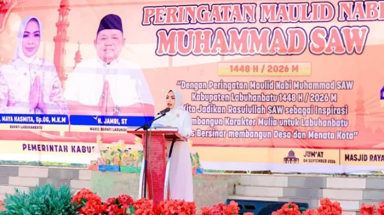 Pemkab Labuhanbatu Gelar Peringatan Maulid Nabi Muhammad SAW 1448 H