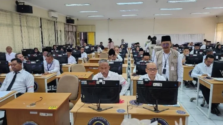 Sebanyak 1.344 Calon Petugas Haji Ikuti CAT Serentak